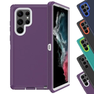 For Samsung Galaxy S22 Plus S22 Ultra S22 Case Shockproof Rugged TPU Hard Cover - Picture 1 of 51