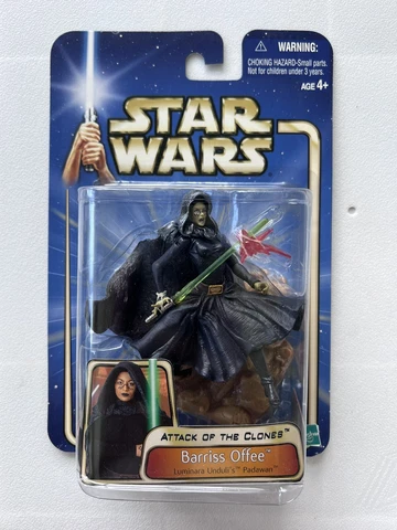 Star Wars AOTC Barriss Offee Luminara Unduli's Padawan #12 Hasbro 2002 Cover