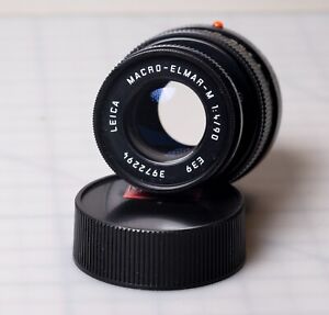 Leica Macro-Elmar-M 90mm f4 - With Lens hood - Near Mint