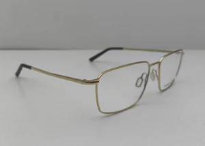 🕶️Made in Italy! Porsche Design P8760 Pale Gold Eyeglasses 58/17 145 /EUM153🕶️ - Picture 1 of 11