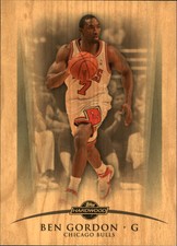 2008-09 Topps Hardwood Hardwood Bulls Basketball Card #24 Ben Gordon /299