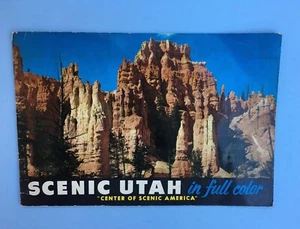Folleto de recuerdo Utah años 50 Mirro-Krome Bryce, Zion y más - Imagen 1 de 5