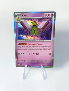 Pokémon TCG Xatu 026/091 Holo Rare - Paldean Fates - Picture 1 of 2