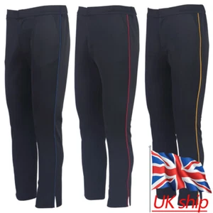 For Picard Mens Pants Trousers Cosplay Starfleet Red Gold Blue Stripes Costume - Picture 1 of 12