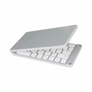 WIRELESS BUETOOTH KEYBOARD FOLDING RECHARGEABLE PORTABLE KEYPAD for TABLETS - Picture 1 of 7