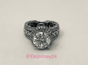 / Vvs2 7.39 Tdw Gia’s eBay Guarantee 4.02 Carat Round Natural Diamond Ring L
