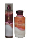 Bath & Body Works "WILD SAND" Fragrance Mist & 24 Hour Moisture Body Lotion (New