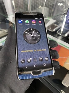 Original Brand Vertu Constellation X Aluminium Blue Croc🐊 - Picture 1 of 7