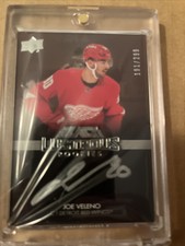 2021-22 Upper Deck SPX UD Black JOE VELENO RC On Card Auto Lustrous Rookies /299