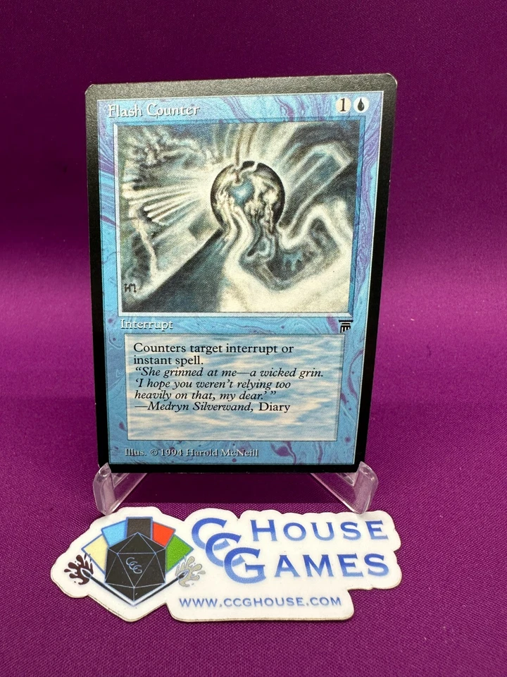 Flash Counter Artist Proof English Legends Harold McNeill MTG  *CCGHouse* VB - Image 1 of 4