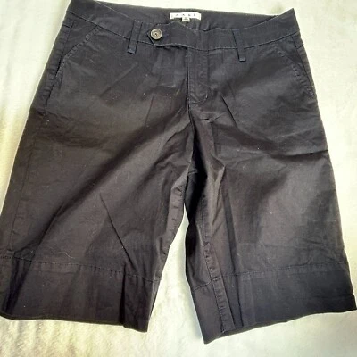 CAbi Women's Mid Rise Cotton Pockets Outdoor Casual Bermuda Shorts Black 10 - Image 1 of 4