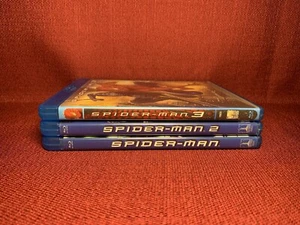 SPIDER-MAN BLU-RAY TRILOGY Blu-Ray Marvel Sam Raimi SHIPS FREE - Picture 1 of 6