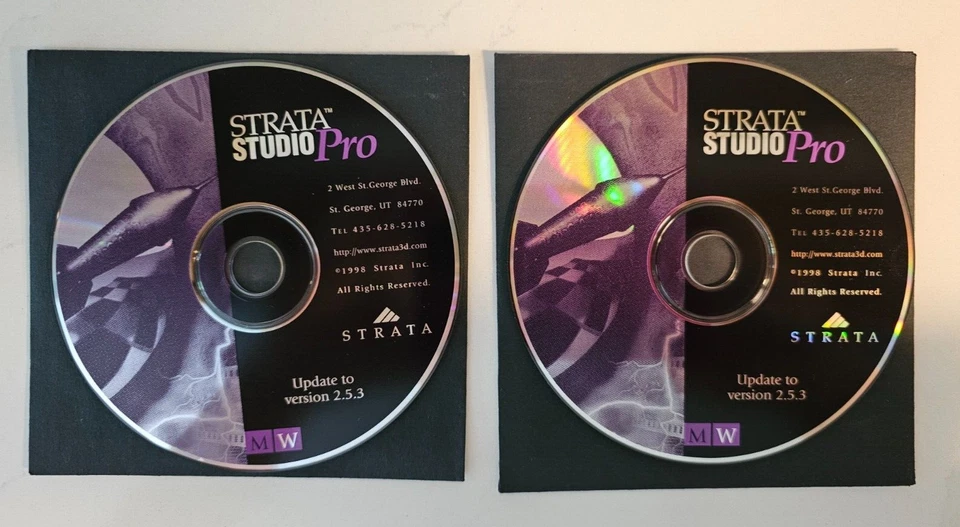 Strata Studio Pro UPDATE to 2.5.3 Virtual Studio Company for Macintosh 3D Render - Image 1 of 1