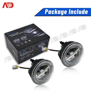 A Pair LED Fog DRL Daytime Running Lamp Light Assembly for Hummer H2 2003-2009 - Picture 1 of 7