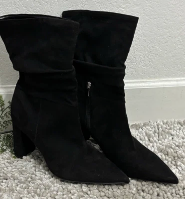 NINE WEST Woman Pointed Toe Mid Calf Boot Size: 11M - Image 1 of 4