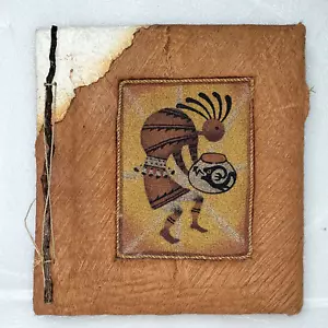 Navajo Hand Made Sand Painting Kokopelli Photo Album Scrap Book by Ben Diller - Picture 1 of 24