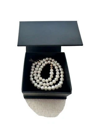 collar perlas oro 14k Foto 1 de 4