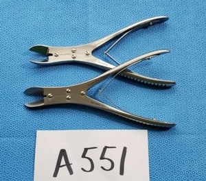 Pinzas de corte óseo RUSKIN Liston 7" instrumentos ortopédicos rectos y en ángulo - Imagen 1 de 7