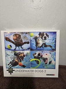 NEW Underwater Dogs 2 1000 Piece Jigsaw Puzzle Willow Creek - Picture 1 of 8