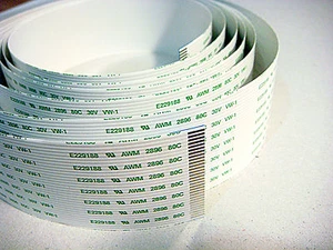 30 pin/way FFC Flexible Flat Cable Ribbon AWM 2896 80C 30V VW-1 1800mm 1mm pitch - Picture 1 of 1