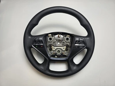 Volante Hyundai Sonata 2015-2017 (OEM) con audio y crucero negro Foto 1 de 4
