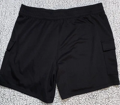 Calvin Klein Performance Black Cargo Shorts  Stretch Waistband Cargo Pockets 1X - Image 1 of 4