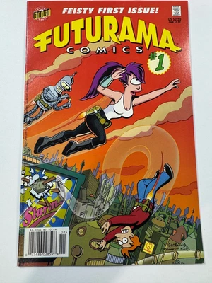 FUTURAMA #1 (2000) NEWSSTAND LOW PRINT HARD TO FIND KEY ISSUE BONGO - Image 1 of 4