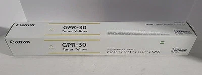 Cartucho de tóner amarillo Canon GPR-30 Foto 1 de 4