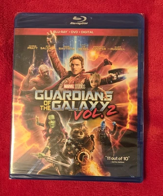 Guardians of the Galaxy: Volume 2 Marvel Disney (Blu-Ray + DVD + Digital) Sealed - Image 1 of 2