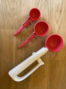 Tupperware Teigportionierer PortionsART Creme/Rot - Bild 1 von 2