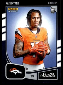 2025 Panini Instant Pat Bryant STUDIO ROOKIES 1/367 SP Denver Broncos #SR-24 RC - Picture 1 of 2