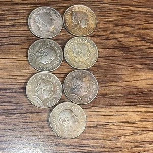 7 - Mexiko Cinco Centavos 1971 2-1972 4-1973 - Bild 1 von 2