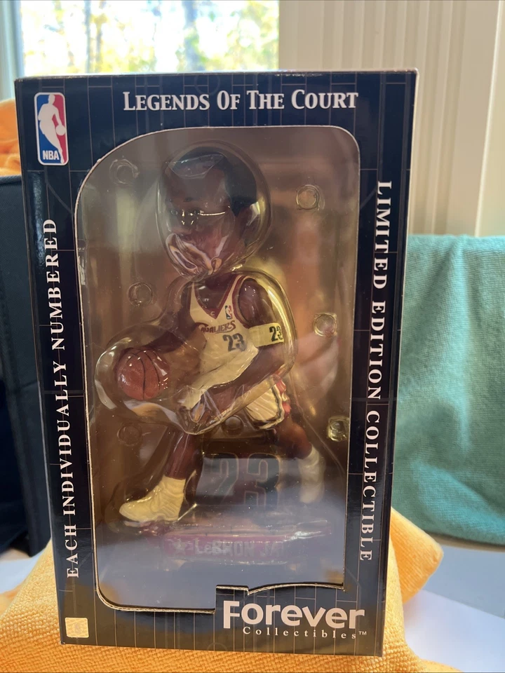 Vintage 2003 Forever Collectibles Lebron James Legends of The Court Bobblehead