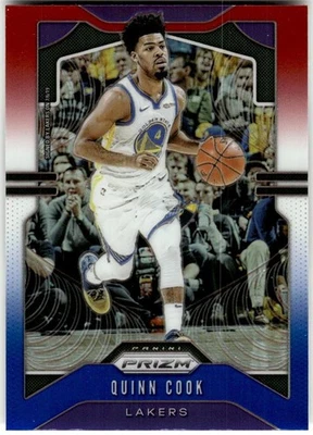 2019-20 Panini Prizm #105 Quinn Cook Prizms Red White and Blue - Image 1 of 2