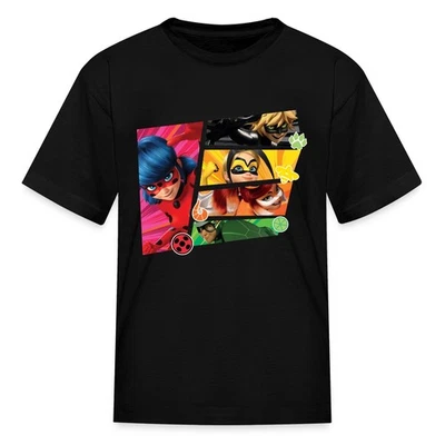 Miraculous Merchandise Ladybug Gang Kid's T-Shirt - Image 1 of 4