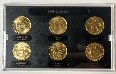 2009 Gold Edition Proof Territory Quarters New - Image 1 of 4