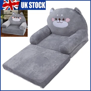 Toddler Foldable Kids Sofa Armchair Two Floors Chair for Living Room Bedroom UK - Picture 1 of 6