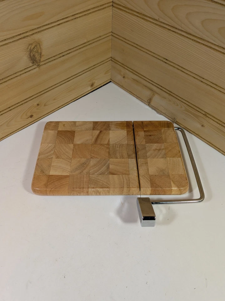 Cortadora de queso Prodyne BB-120 grano final madera de haya carniceros bloque. Usado Foto 1 de 3