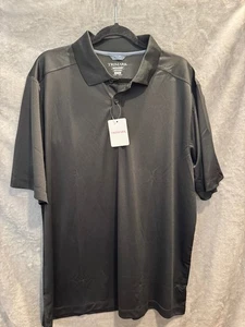 NWT Trimark Men's XL Polo Top Black - Picture 1 of 5