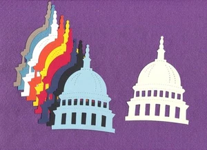 CAPITAL DOME Stanzformen Kathedrale Sammelalbum Karten - Bild 1 von 1