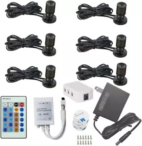 1.5W 12VDC Dimmable LED Mini Spotlight Jewelry Showcase Display Lights Black She - Picture 1 of 8