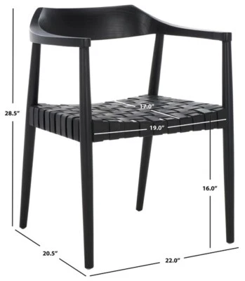 Safavieh AMYCUS ACCENT CHAIR, Reduced Price 2172757240 ACH1202B - Image 1 of 4