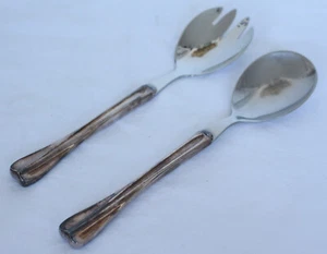 SCHÖNES ALTES SALATBESTECK AUS DÄNEMARK 830er SILBER ECHTSILBER #12376 - Bild 1 von 6
