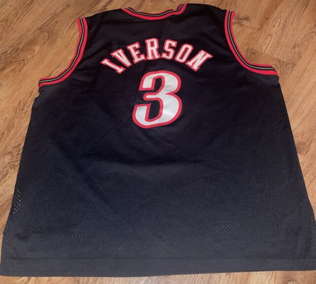 Preowned Nike Vintage Nba #3 Allen Iverson Philadelphia 76ers Jersey Youth  R1