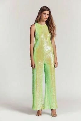 Free People Starbright Sequin Jumpsuit-M-$300 MSRP - Изображение 1 из 4