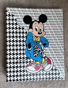 Carpeta de 2 anillas vintage Disney Hey Mickey años 90 A4. Mickey Mouse. Súper raro.  - Imagen 1 de 10