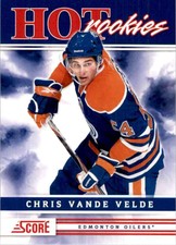 2011-12 Score Hot Rookies Chris Vande Velde Rookie #510