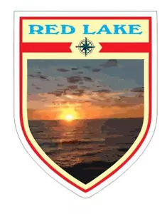Red Lake Sticker Decal R7055 - Picture 1 of 1
