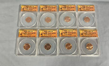 2009 P & D Complete Lincoln 1c Cent 8 Coin Set ANACS MS67 RD FIRST RELEASE