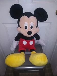 Large Classic Mickey Mouse Disney Branded Plush Stuffed Animal / Toy (24" inch) - Picture 1 of 7